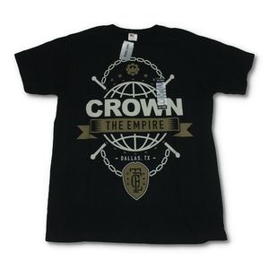 NWT Crown The empire Metalcore band merch shirt